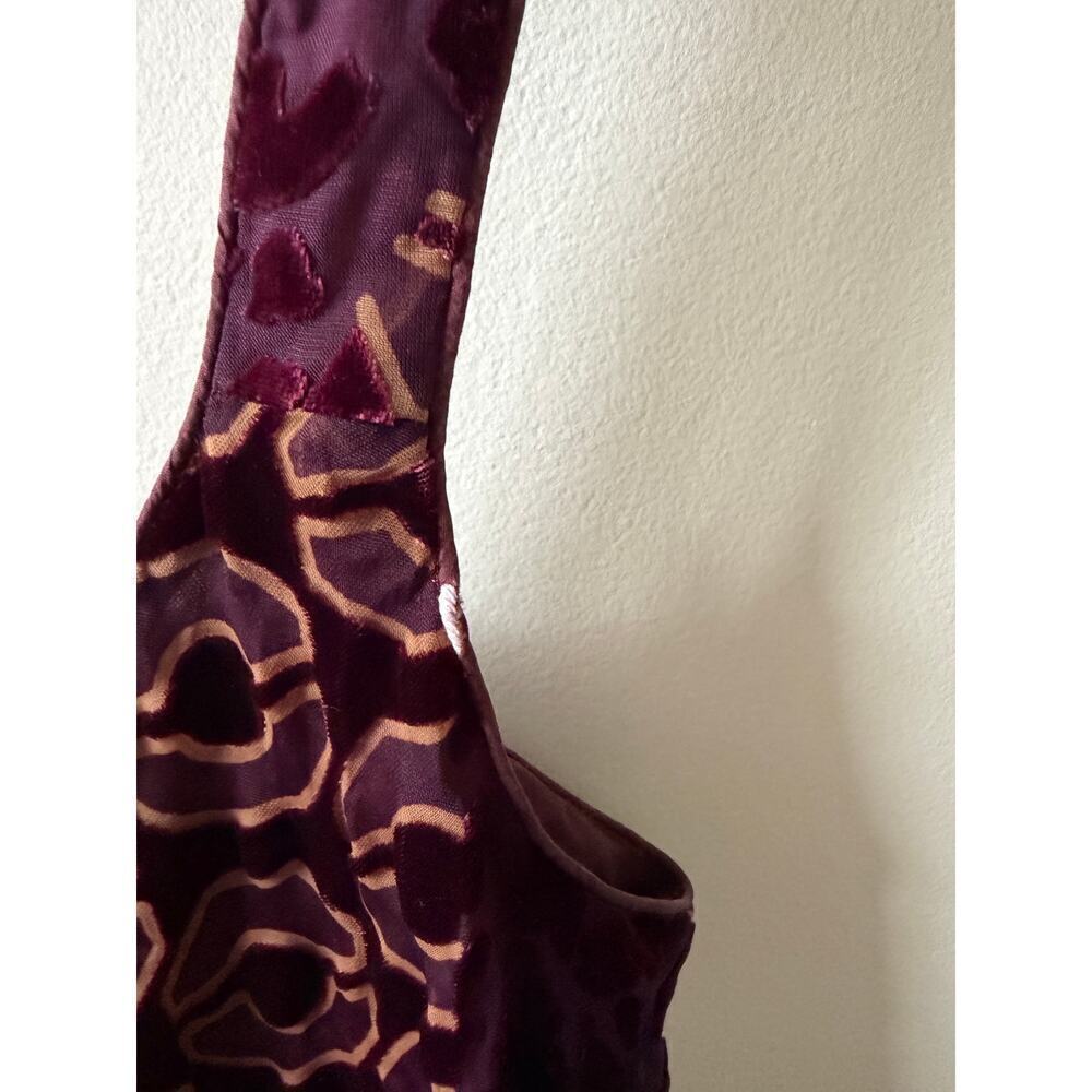 JOHNNY WAS velvet mini dress women's size L - Picture 8 of 8
